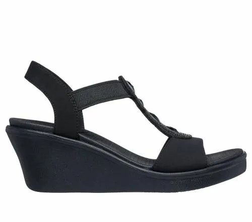 Rumble On 8211 Slay Queen Black Women SKECHERS Wedges