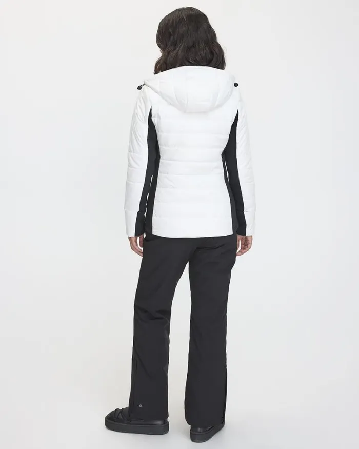 RWandCO Activewear MixMedia Quilted Jacket 8211 Hyba 124 Regular 124 Reitmans Coconut Milk 8211 Women RWandCO Activewear MixMedia Quilted Jacket 8211 Hyba 124 Regular 124 Reitmans Coconut Milk 8211 Women