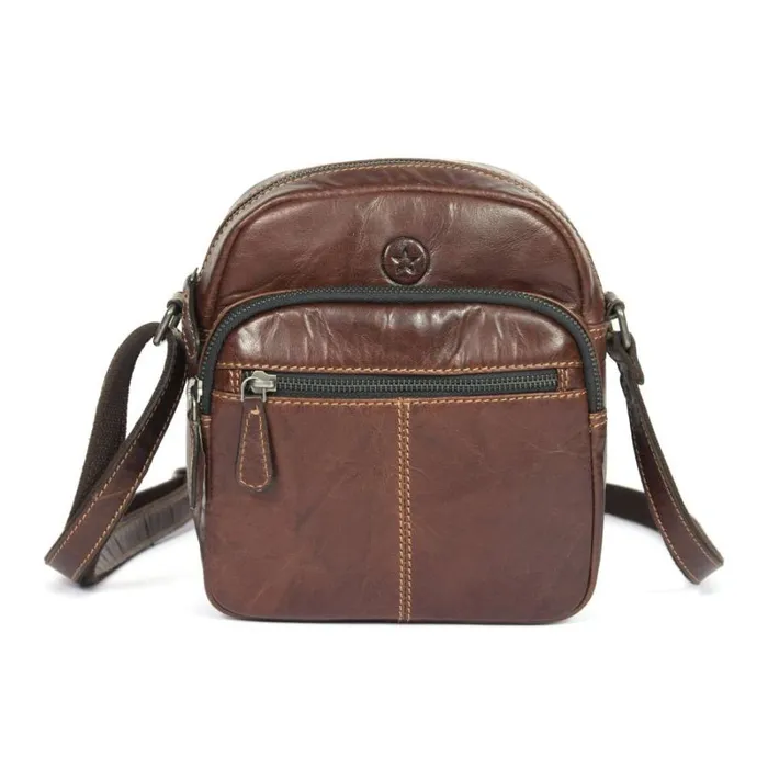 RWandCO Bags Aaron Leather GoodsPolaris Leather Messenger Bag Medium Brown 8211 Women RWandCO Bags Aaron Leather GoodsPolaris Leather Messenger Bag Medium Brown 8211 Women