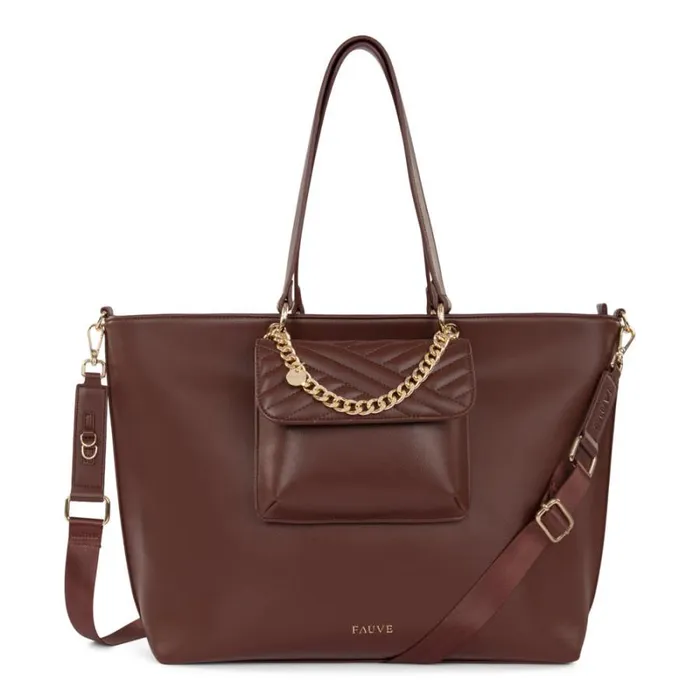 RWandCO Bags Bugatti Fauve Collection Tote Bag Dark Red 8211 Women