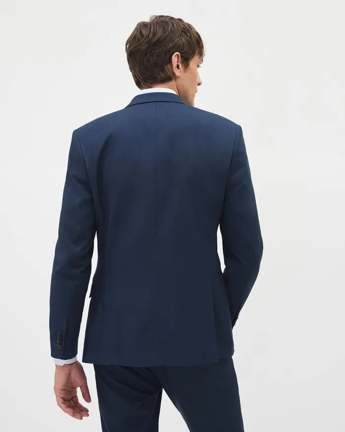RWandCO Blazers Essential Navy Suit Blazer Navy Blue 8211 Men RWandCO Blazers Essential Navy Suit Blazer Navy Blue 8211 Men