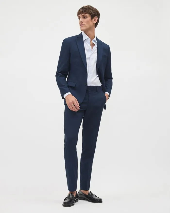 RWandCO Blazers Essential Navy Suit Blazer Navy Blue 8211 Men RWandCO Blazers Essential Navy Suit Blazer Navy Blue 8211 Men
