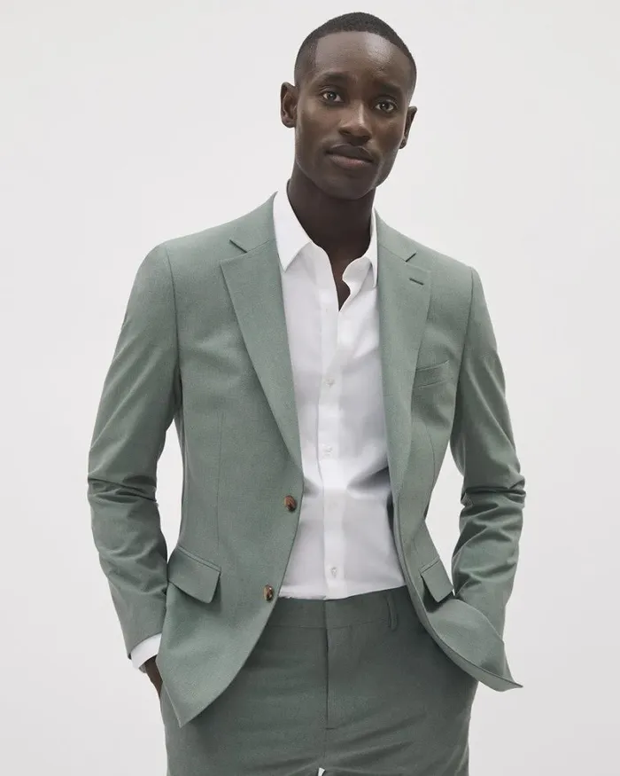 RWandCO Blazers SlimFit Jade Suit Blazer New Jade 8211 Men