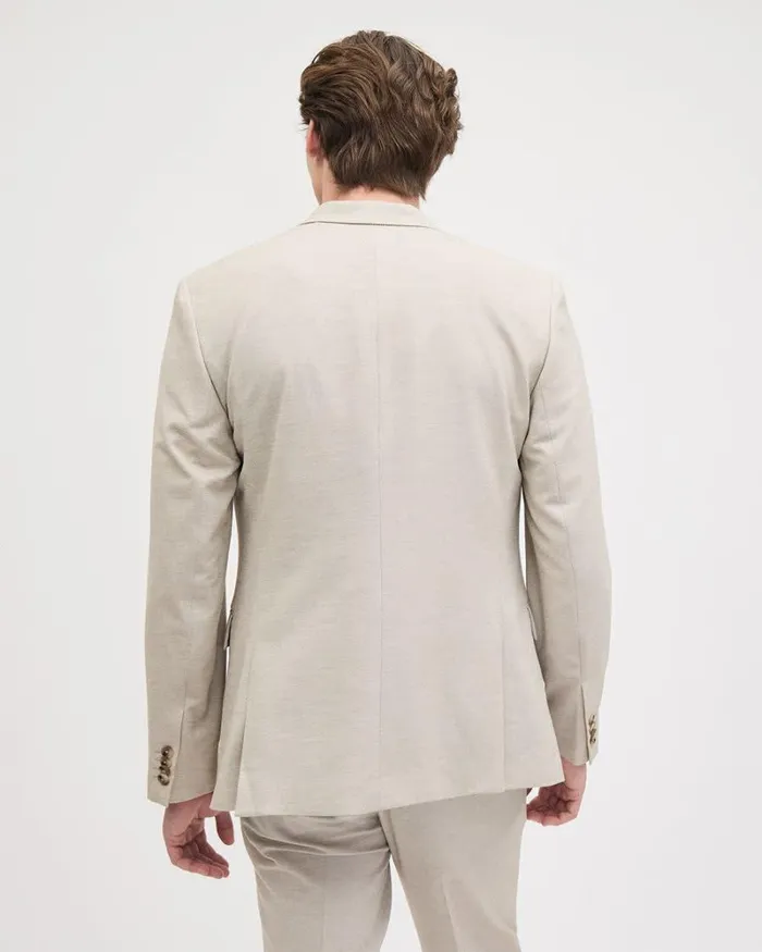 RWandCO Blazers SlimFit Tech Suit Blazer Travertine 8211 Men RWandCO Blazers SlimFit Tech Suit Blazer Travertine 8211 Men