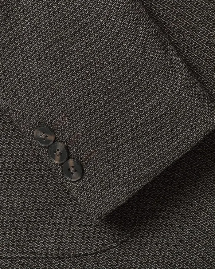 RWandCO Blazers SlimFit Textured Knit Blazer Dark Khaki 8211 Men RWandCO Blazers SlimFit Textured Knit Blazer Dark Khaki 8211 Men