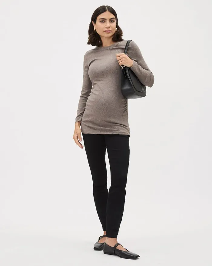 RWandCO Bottoms Black Natalie Jegging 8211 Thyme Maternity Black 8211 Women RWandCO Bottoms Black Natalie Jegging 8211 Thyme Maternity Black 8211 Women
