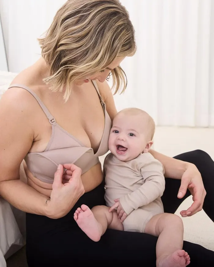 RWandCO Bras and Intimates The DaytoDay Nursing Bra 8211 Thyme Maternity Bark 8211 Women RWandCO Bras and Intimates The DaytoDay Nursing Bra 8211 Thyme Maternity Bark 8211 Women