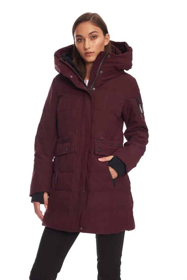 RWandCO Coats and Jackets Alpine North Women039s 8211 KOOTNEY Vegan Down Recycled MidLength Parka Coat Dark Purple 8211 Women RWandCO Coats and Jackets Alpine North Women039s 8211 KOOTNEY Vegan Down Recycled MidLength Parka Coat Dark Purple 8211 Women