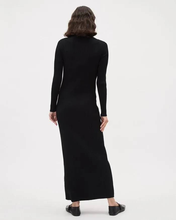 RWandCO Dresses and Jumpsuits LongSleeve VNeck Maxi Dress 8211 Thyme Maternity Black 8211 Women RWandCO Dresses and Jumpsuits LongSleeve VNeck Maxi Dress 8211 Thyme Maternity Black 8211 Women