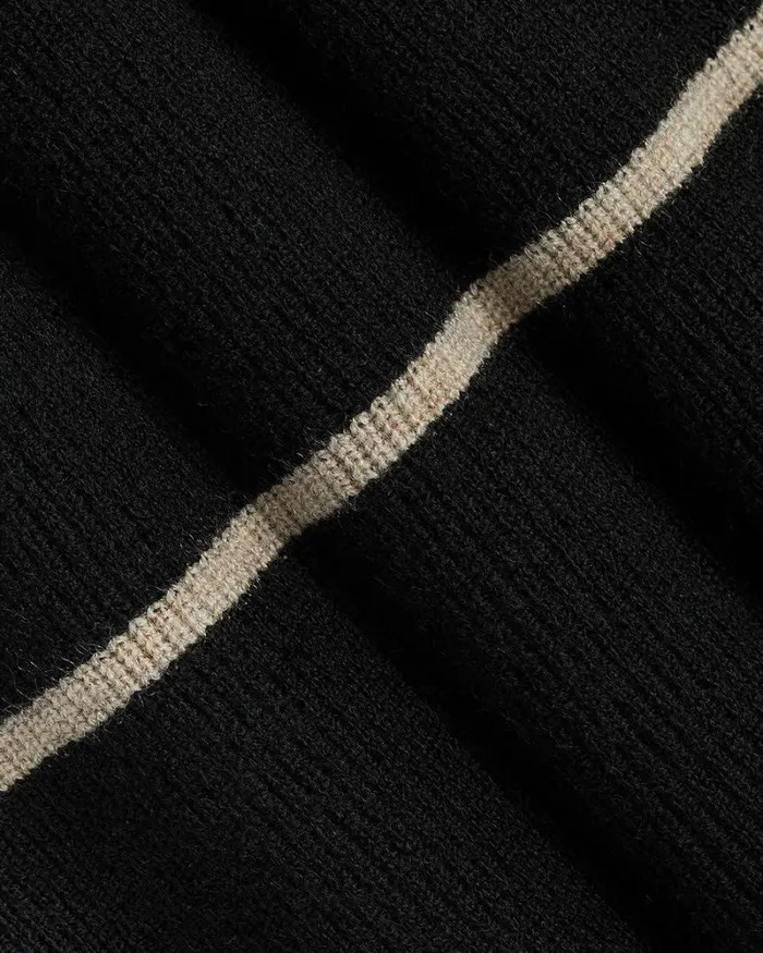 RWandCO Dresses PuffyLongSleeve MockNeck Mini Dress Black Multi8211 8211 Women RWandCO Dresses PuffyLongSleeve MockNeck Mini Dress Black Multi8211 8211 Women