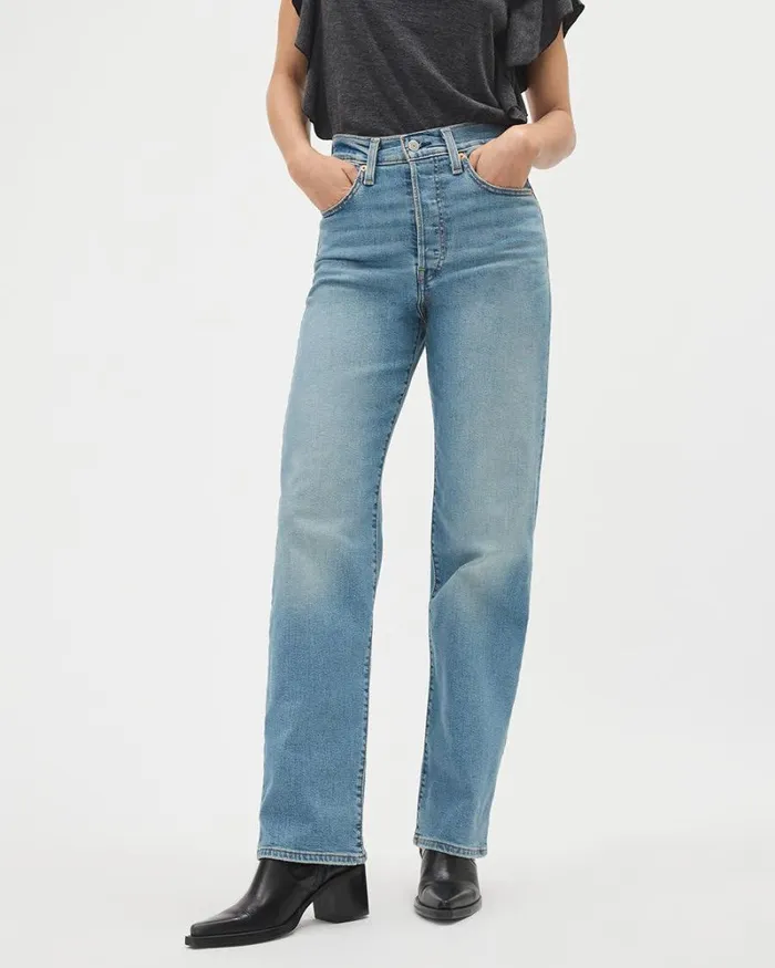 RWandCO Jeans Levi039s 8211 Ribcage FullLength Jeans Ringing Bells 8211 Women