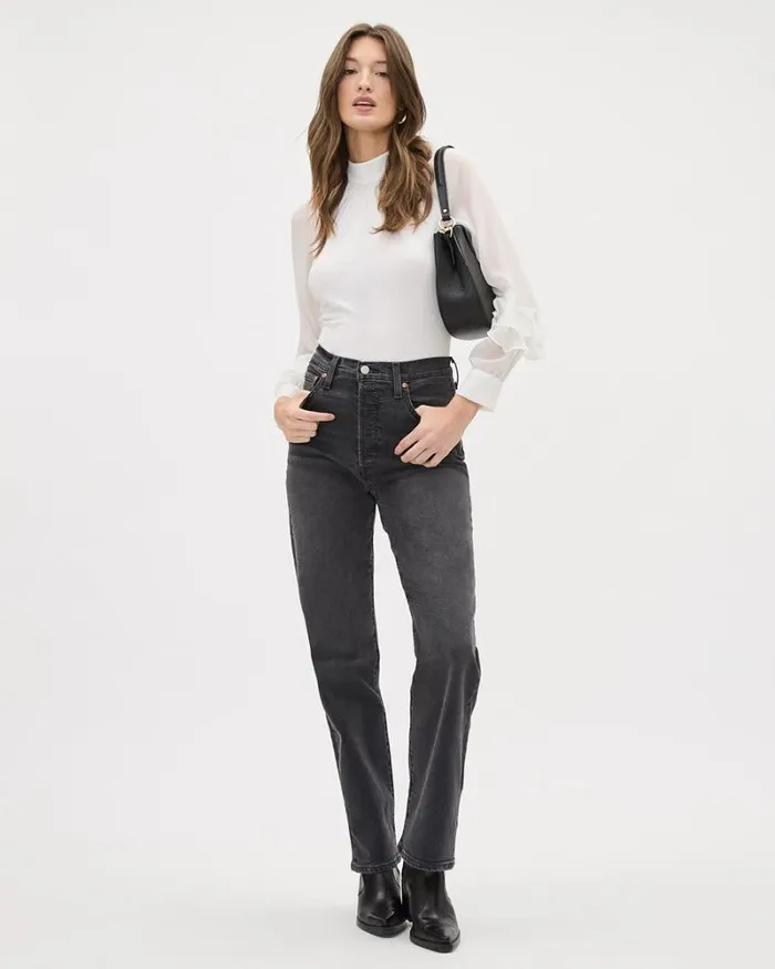 RWandCO Jeans Levi039s 8211 Ribcage FullLength Jeans Say No Go 8211 Women