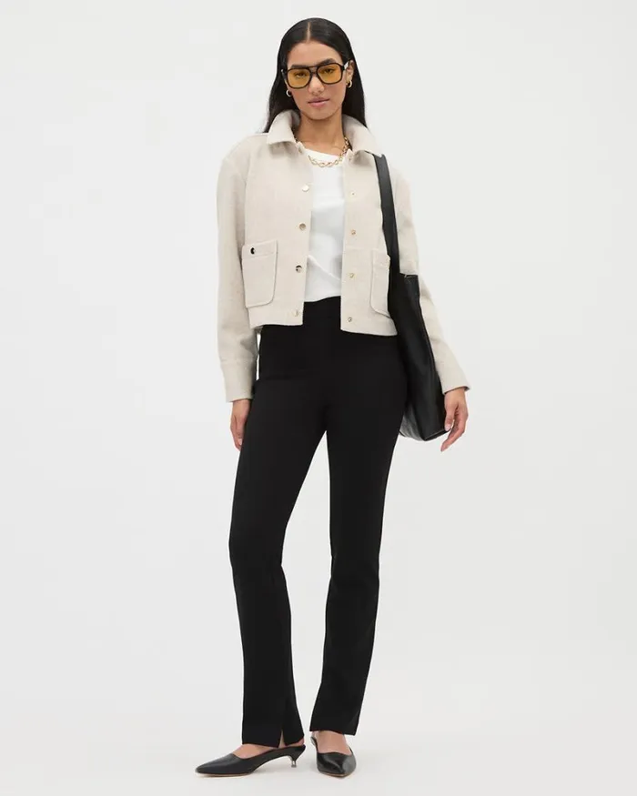 RWandCO Pants Black HighRise FlareLeg Legging Pant Black 8211 Women RWandCO Pants Black HighRise FlareLeg Legging Pant Black 8211 Women