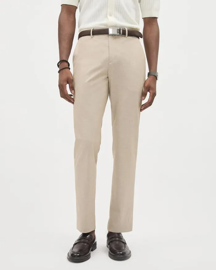 RWandCO Pants Solid SlimFit City Pant Beige 8211 8211 Men