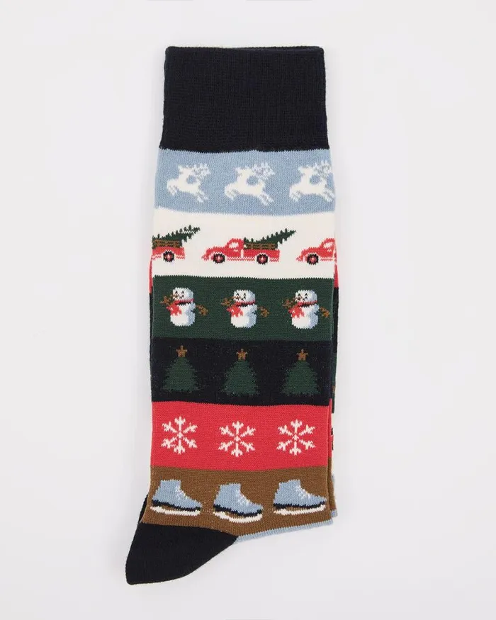 RWandCO Socks Christmas Socks Total Eclipse 8211 Men