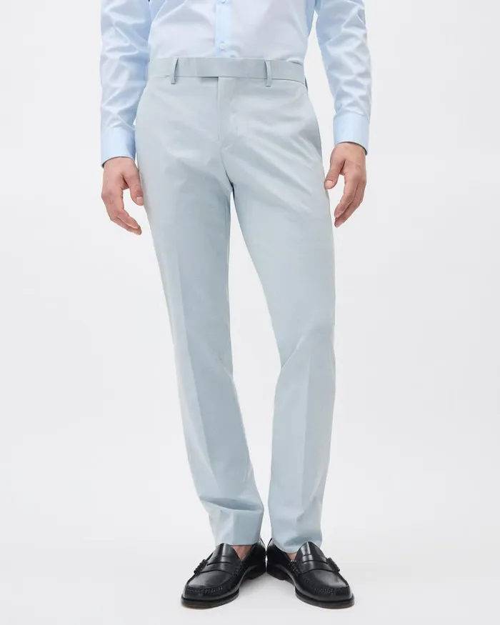 RWandCO Suit Pants SlimFit Light Blue Suit Pant Skywriting 8211 Men RWandCO Suit Pants SlimFit Light Blue Suit Pant Skywriting 8211 Men