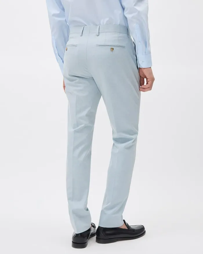 RWandCO Suit Pants SlimFit Light Blue Suit Pant Skywriting 8211 Men RWandCO Suit Pants SlimFit Light Blue Suit Pant Skywriting 8211 Men
