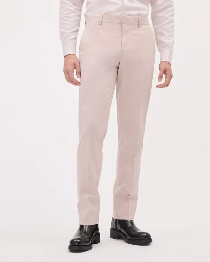 RWandCO Suit Pants SlimFit Light Pink Suit Pant Shadow Grey 8211 Men