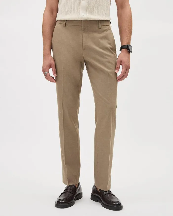 RWandCO Suits Brushed Twill TailoredFit Pant Chinchilla 8211 Men