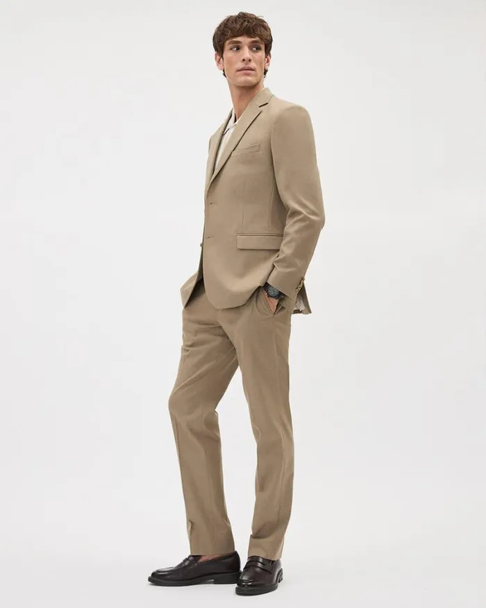 RWandCO Suits Brushed Twill TailoredFit Pant Chinchilla 8211 Men RWandCO Suits Brushed Twill TailoredFit Pant Chinchilla 8211 Men