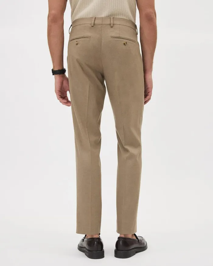 RWandCO Suits Brushed Twill TailoredFit Pant Chinchilla 8211 Men RWandCO Suits Brushed Twill TailoredFit Pant Chinchilla 8211 Men