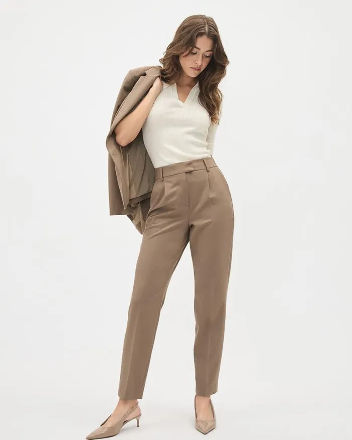 RWandCO Suits HighRise TaperedLeg Ankle Pant Mountain Trail 8211 Women