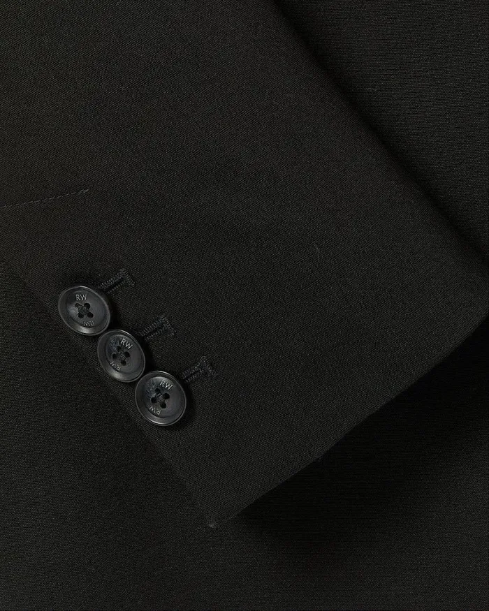 RWandCO Suits Limitless Black TwoButton Short Fitted Blazer Black 8211 Women RWandCO Suits Limitless Black TwoButton Short Fitted Blazer Black 8211 Women
