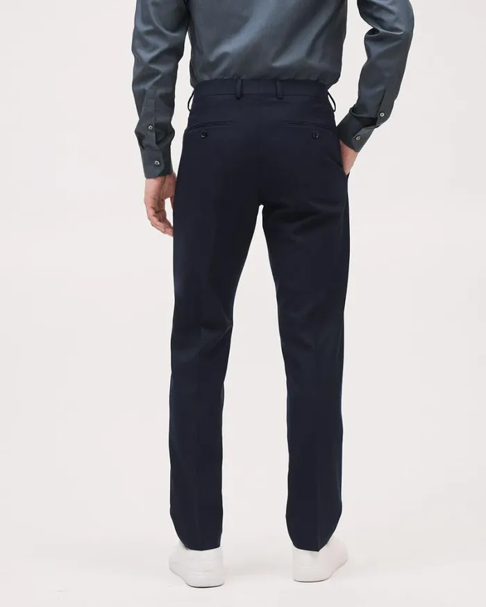 RWandCO Suits SlimFit Tech Suit Pant Dark Navy 8211 Men RWandCO Suits SlimFit Tech Suit Pant Dark Navy 8211 Men