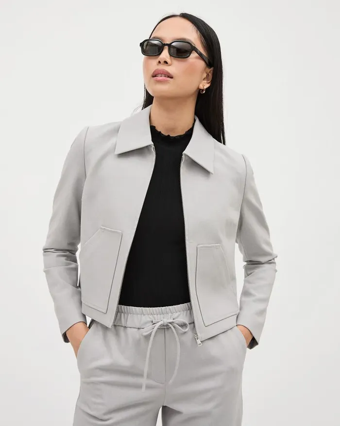 RWandCO Suits Worker Jacket Medium Grey 8211 8211 Women RWandCO Suits Worker Jacket Medium Grey 8211 8211 Women