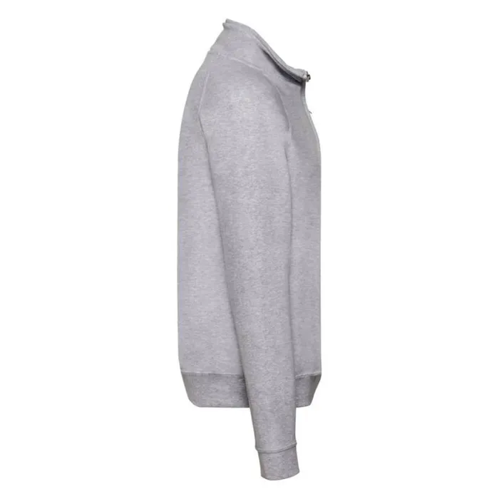RWandCO Sweatshirts and Hoodies Fruit Of The Loom 8211 Mens Classic Quarter Zip Sweatshirt Light Grey 8211 Men RWandCO Sweatshirts and Hoodies Fruit Of The Loom 8211 Mens Classic Quarter Zip Sweatshirt Light Grey 8211 Men