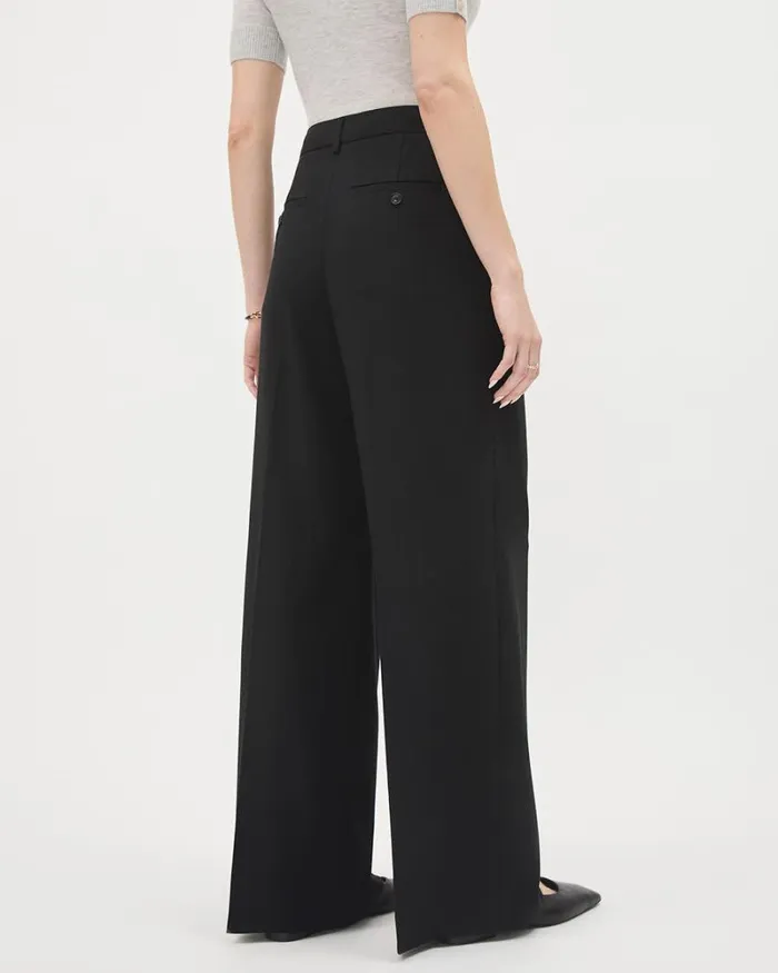 RWandCO Wide Leg Black WideLeg HighRise Pant Black 8211 Women RWandCO Wide Leg Black WideLeg HighRise Pant Black 8211 Women