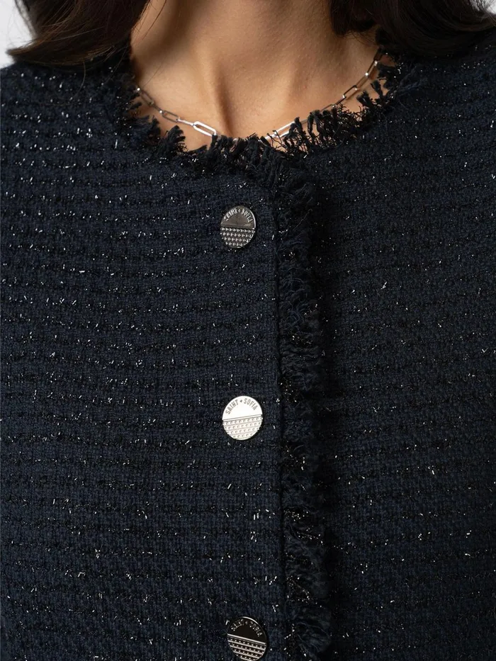 Saint And Sofia Blazers Women Ashby Jacket 8211 Navy Navy
