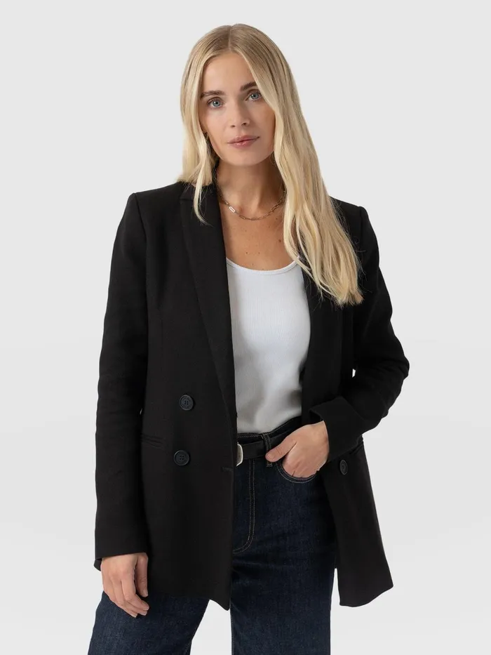Saint And Sofia Blazers Women Cambridge Blazer 8211 Black Black