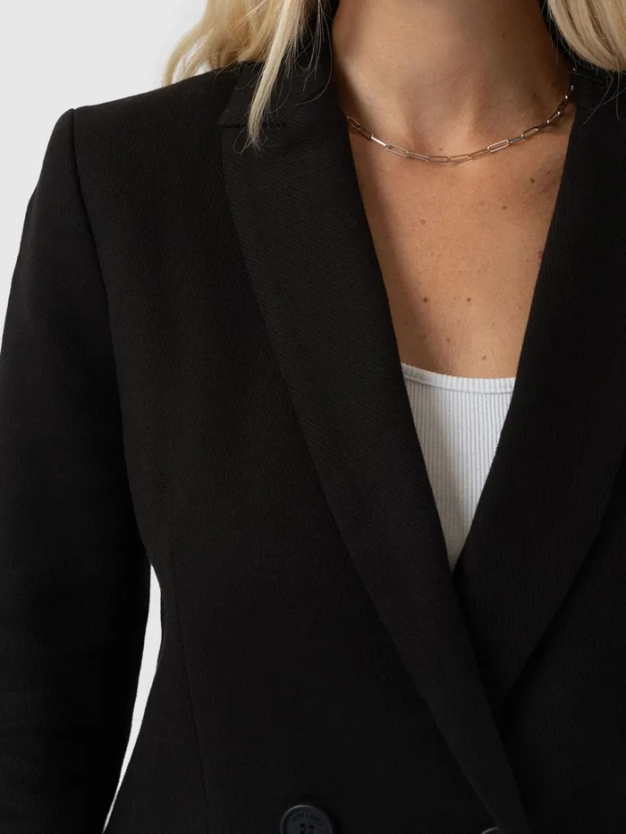 Saint And Sofia Blazers Women Cambridge Blazer 8211 Black Black