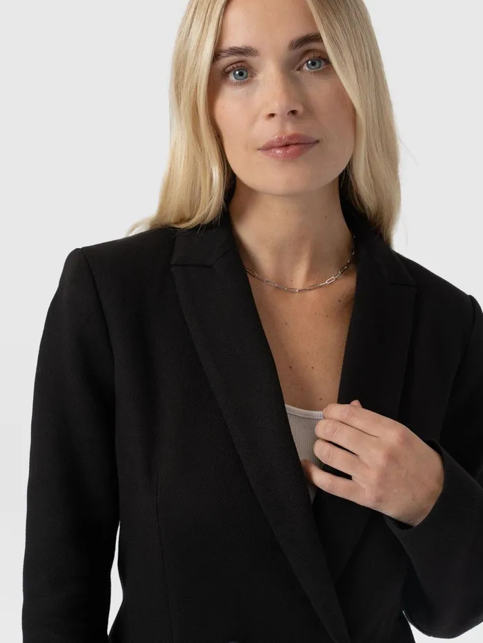 Saint And Sofia Blazers Women Cambridge Blazer 8211 Black Black
