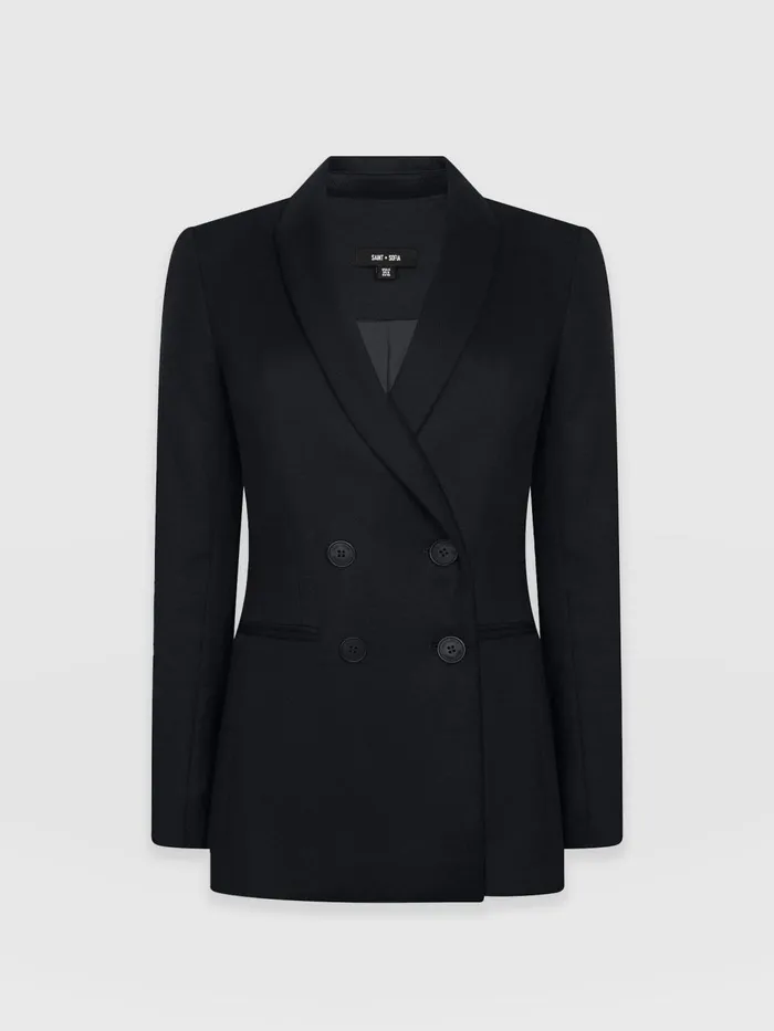 Saint And Sofia Blazers Women Cambridge Blazer 8211 Black Black