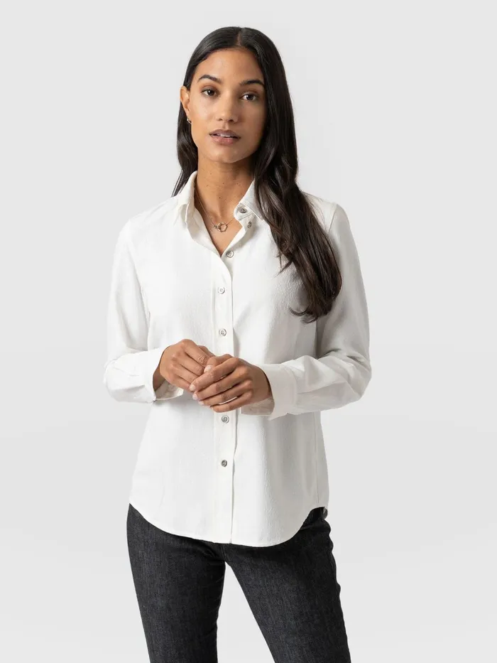 Saint And Sofia Blouses and Shirts Women Annie Blouse 8211 Cream Cream