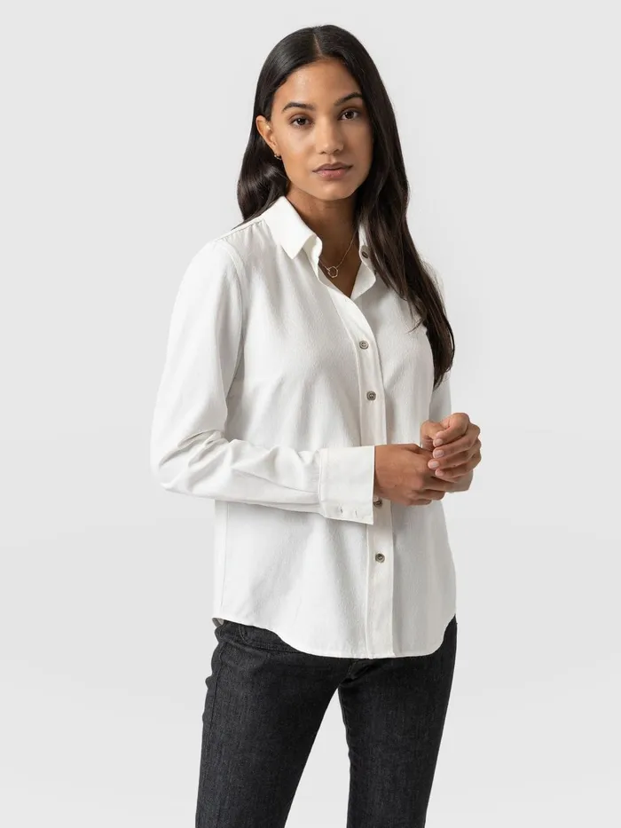 Saint And Sofia Blouses and Shirts Women Annie Blouse 8211 Cream Cream