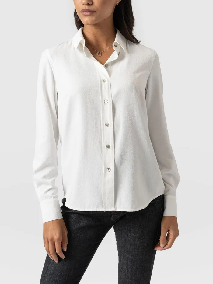 Saint And Sofia Blouses and Shirts Women Annie Blouse 8211 Cream Cream