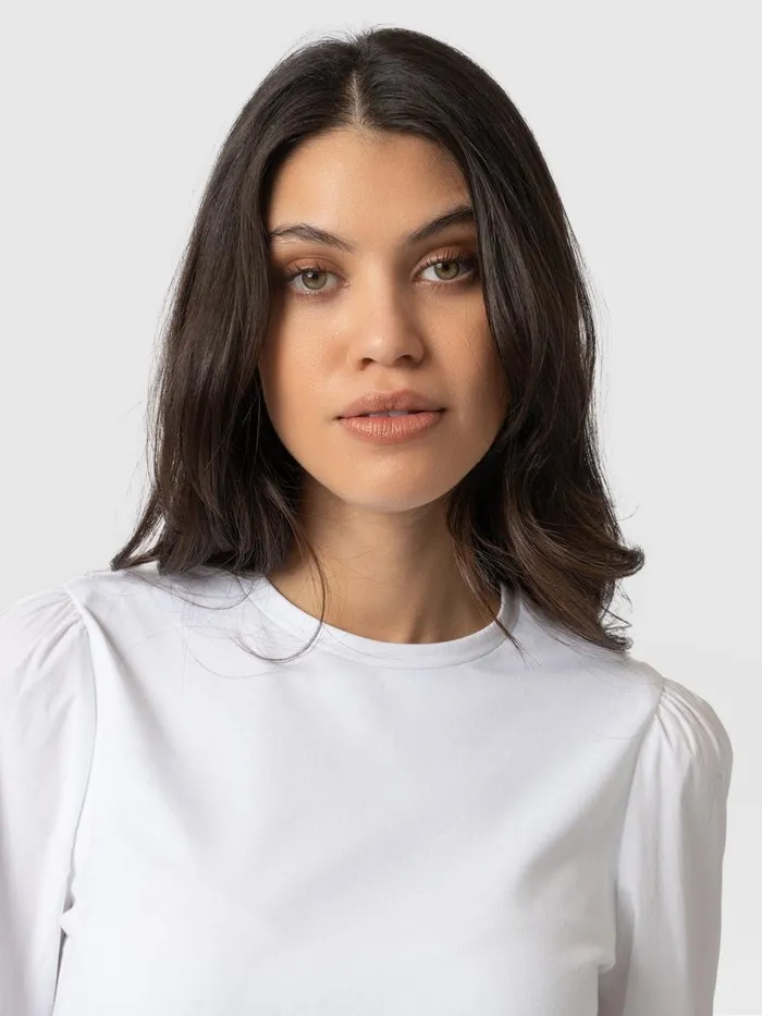Saint And Sofia Blouses and Shirts Women Eva Mock Shirt 8211 White White