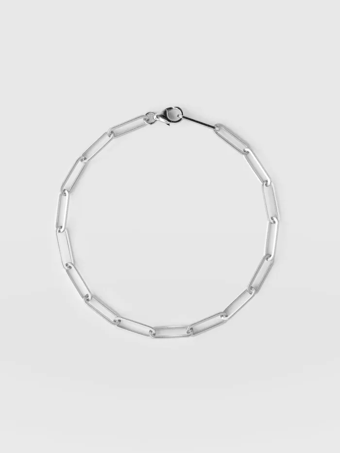 Saint And Sofia Bracelets Women Link Chain Bracelet 8211 Silver Silver