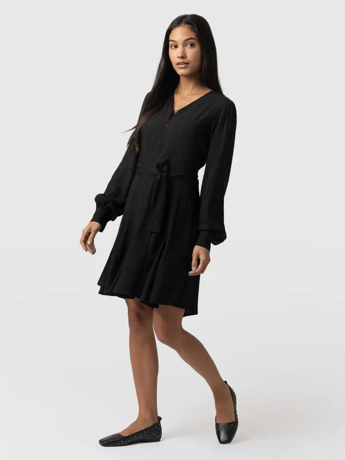 Saint And Sofia Dresses Women Joselyn Mini Dress 8211 Black Black