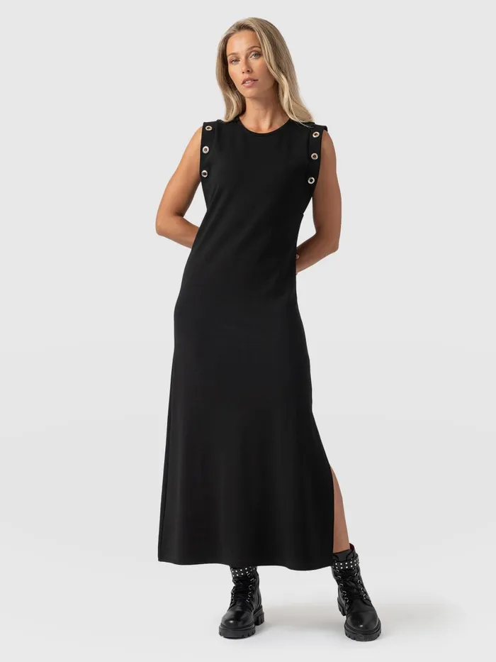 Saint And Sofia Dresses Women Rowan Dress 8211 Black Eyelet Black Eyelet