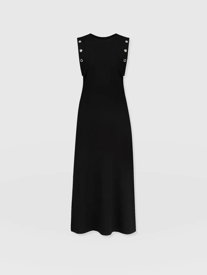 Saint And Sofia Dresses Women Rowan Dress 8211 Black Eyelet Black Eyelet