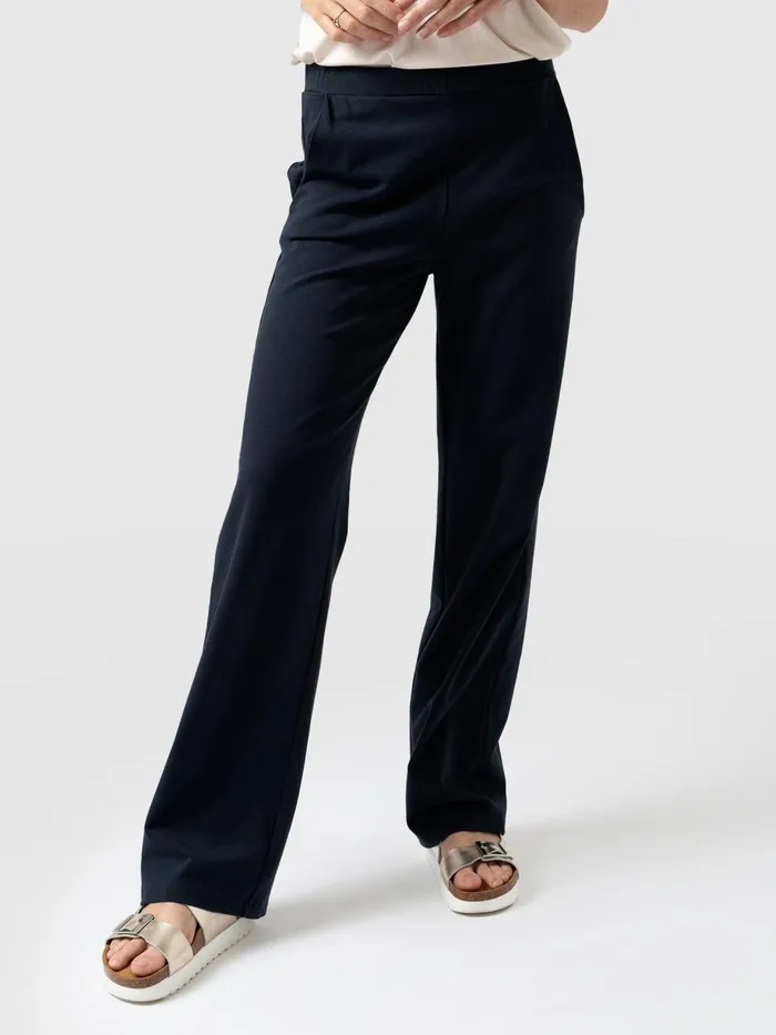 Saint And Sofia Pants Women Apartment Pant 8211 Navy Navy