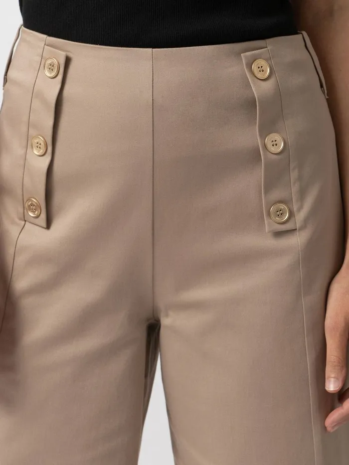 Saint And Sofia Shorts Women Chelsea Culotte 8211 Beige Beige