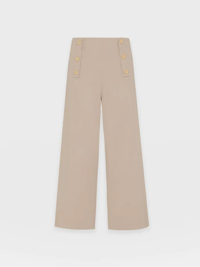 Saint And Sofia Shorts Women Chelsea Culotte 8211 Beige Beige