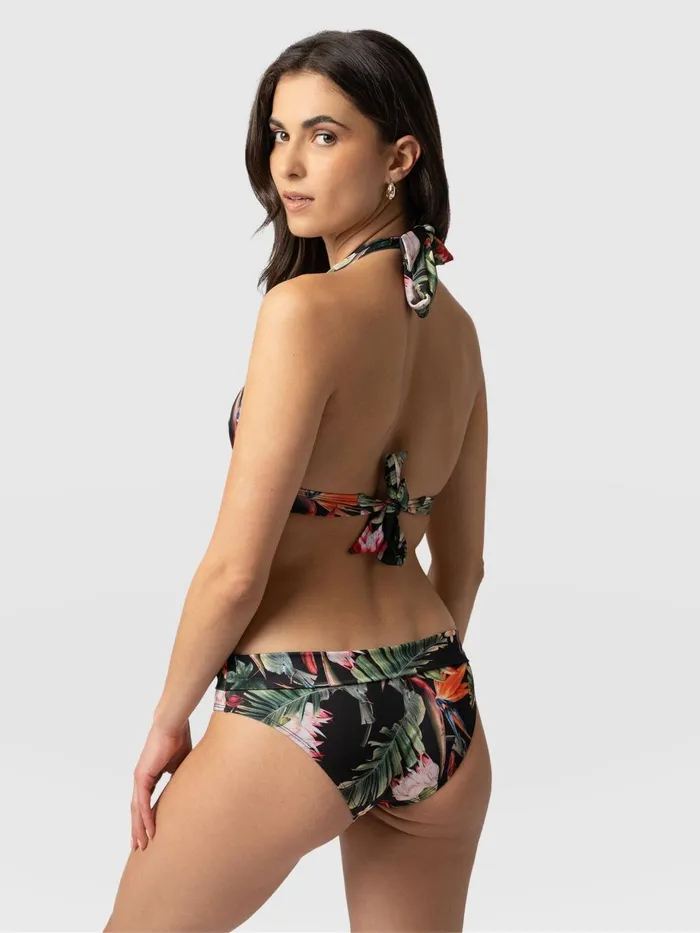 Saint And Sofia Swimwear Women Kyra Bikini Bottom 8211 Tropics Tropics