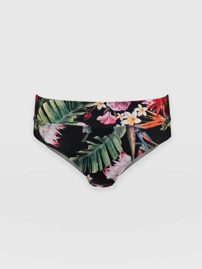 Saint And Sofia Swimwear Women Kyra Bikini Bottom 8211 Tropics Tropics