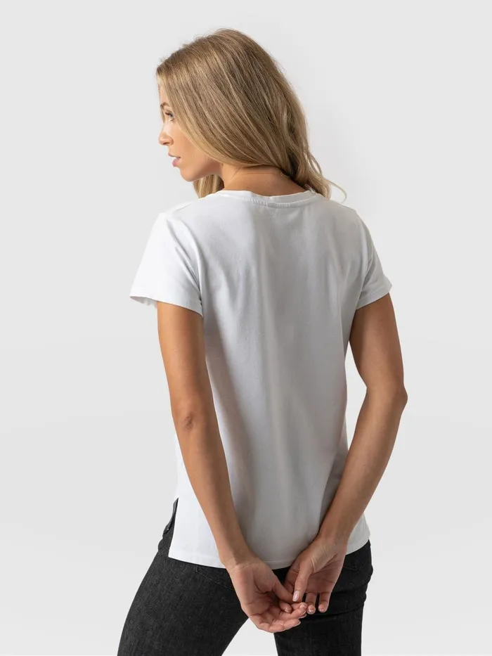 Saint And Sofia TShirts and Tanks Women Apartment Tee 8211 White White